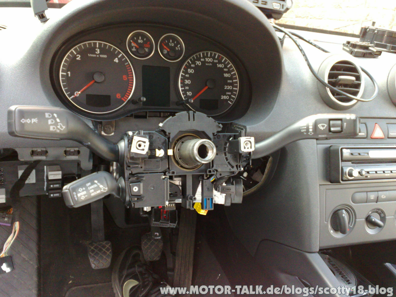 Umbau A3 MJ 04 von nicht FIS auf FIS Mj 08er & Tausch des Kraftstoffgebers und Fördereinheit