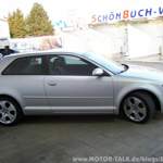 Die Eingeschlagen R&auml;der waren absicht