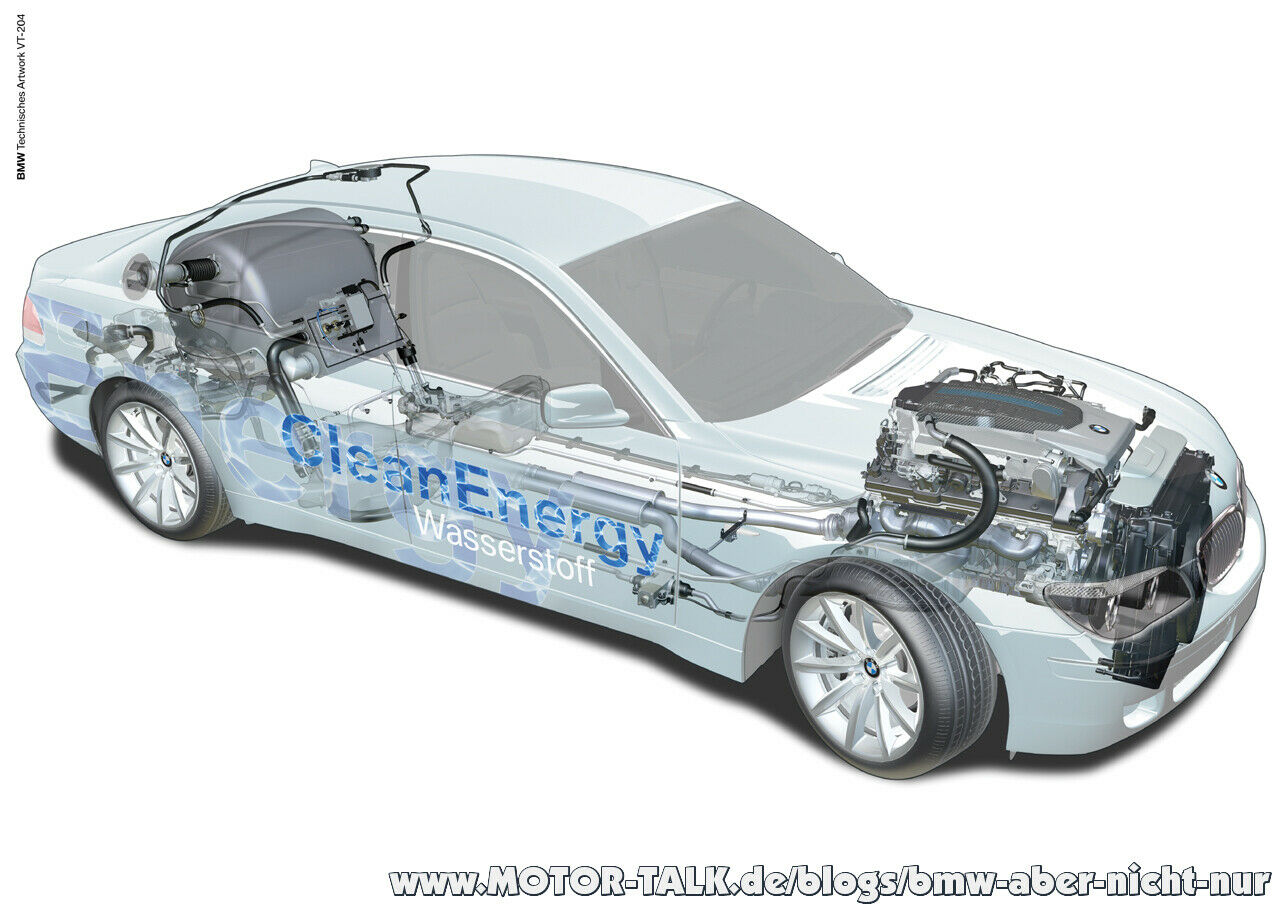 BMW steigert die Effizienz des Wasserstoffmotors