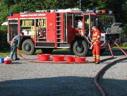 Der Falcon - ein Exot bei der Feuerwehr