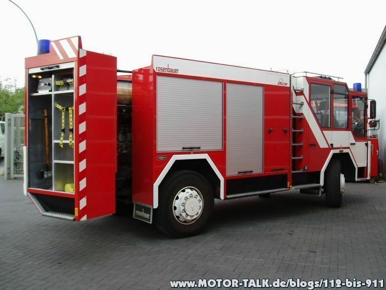 Der Falcon - ein Exot bei der Feuerwehr