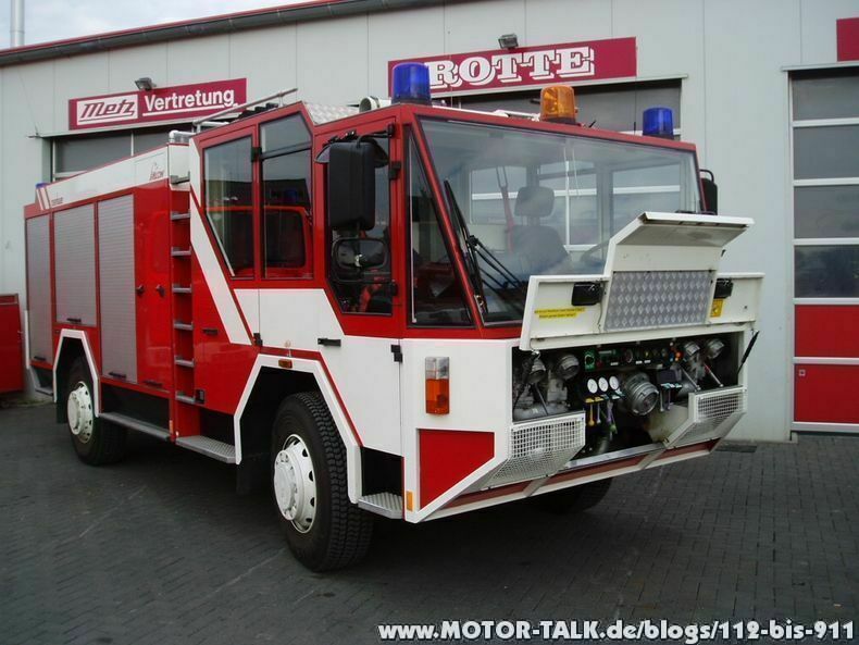 Der Falcon - ein Exot bei der Feuerwehr