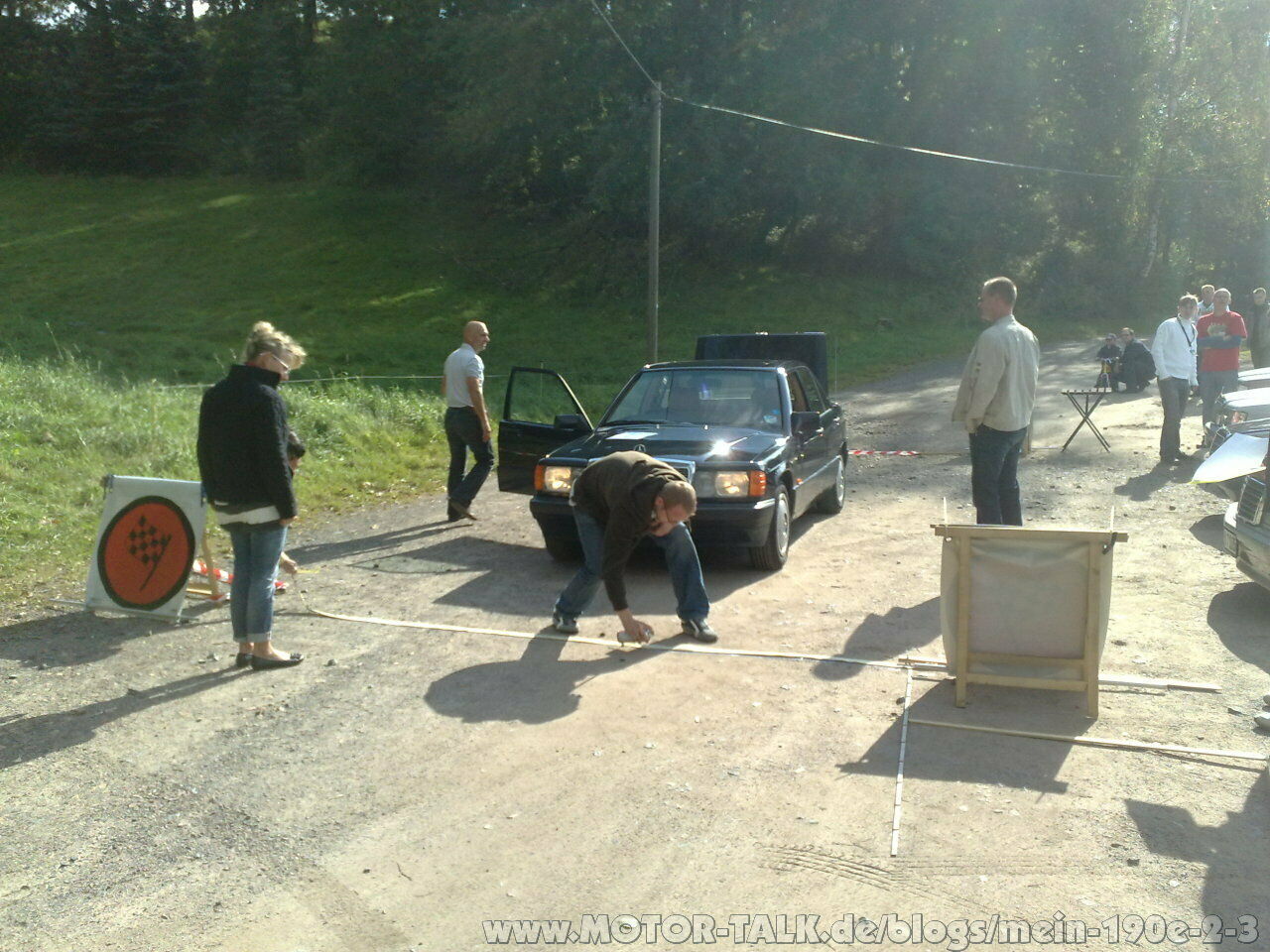 1. Ausfahrt des Dresdner-190er-Stammtisch