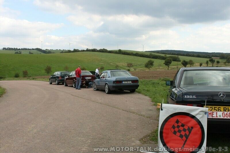 1. Ausfahrt des Dresdner-190er-Stammtisch