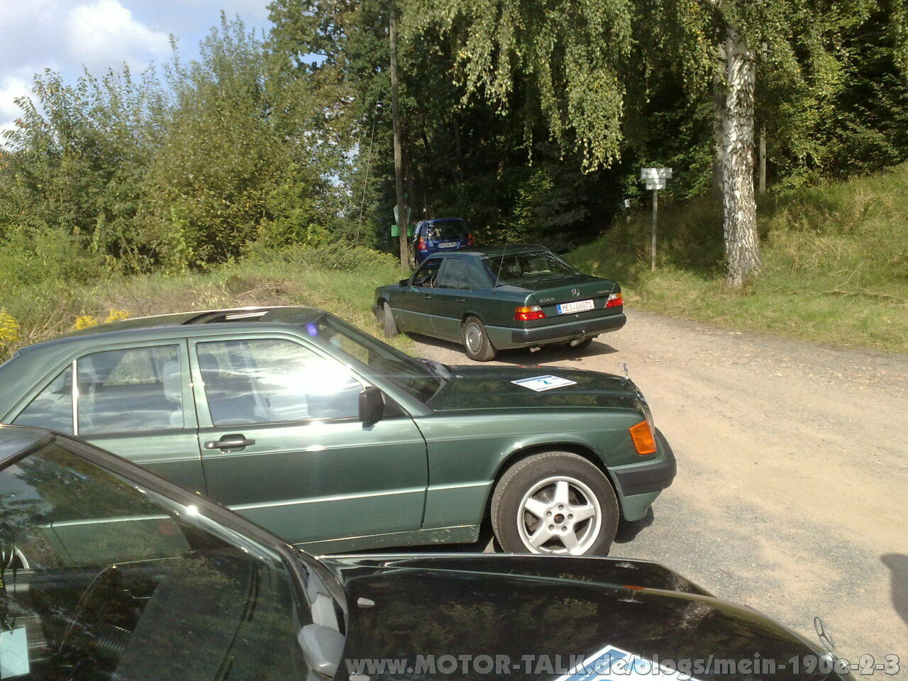 1. Ausfahrt des Dresdner-190er-Stammtisch