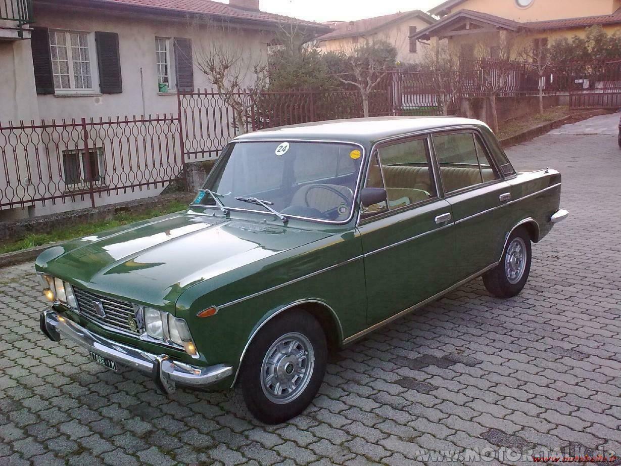 Fiat 125 hochmodern damals