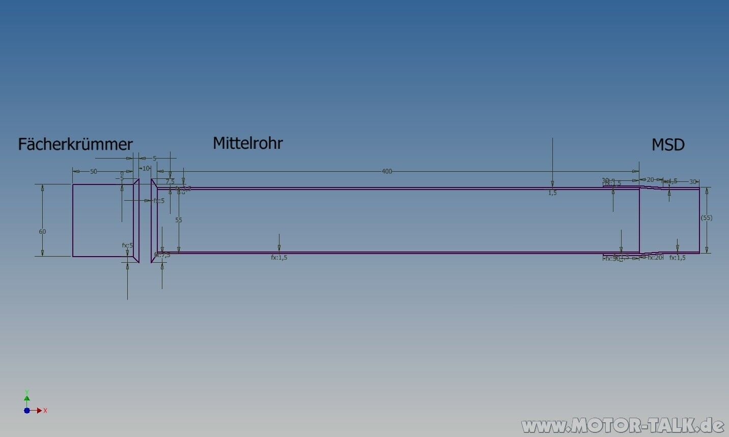 Dokumentation Leistungssteigerung für den 1,6 PN