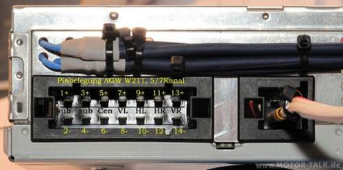 Pinbelegung-s211-w211-agw-lautsprecherausgaenge