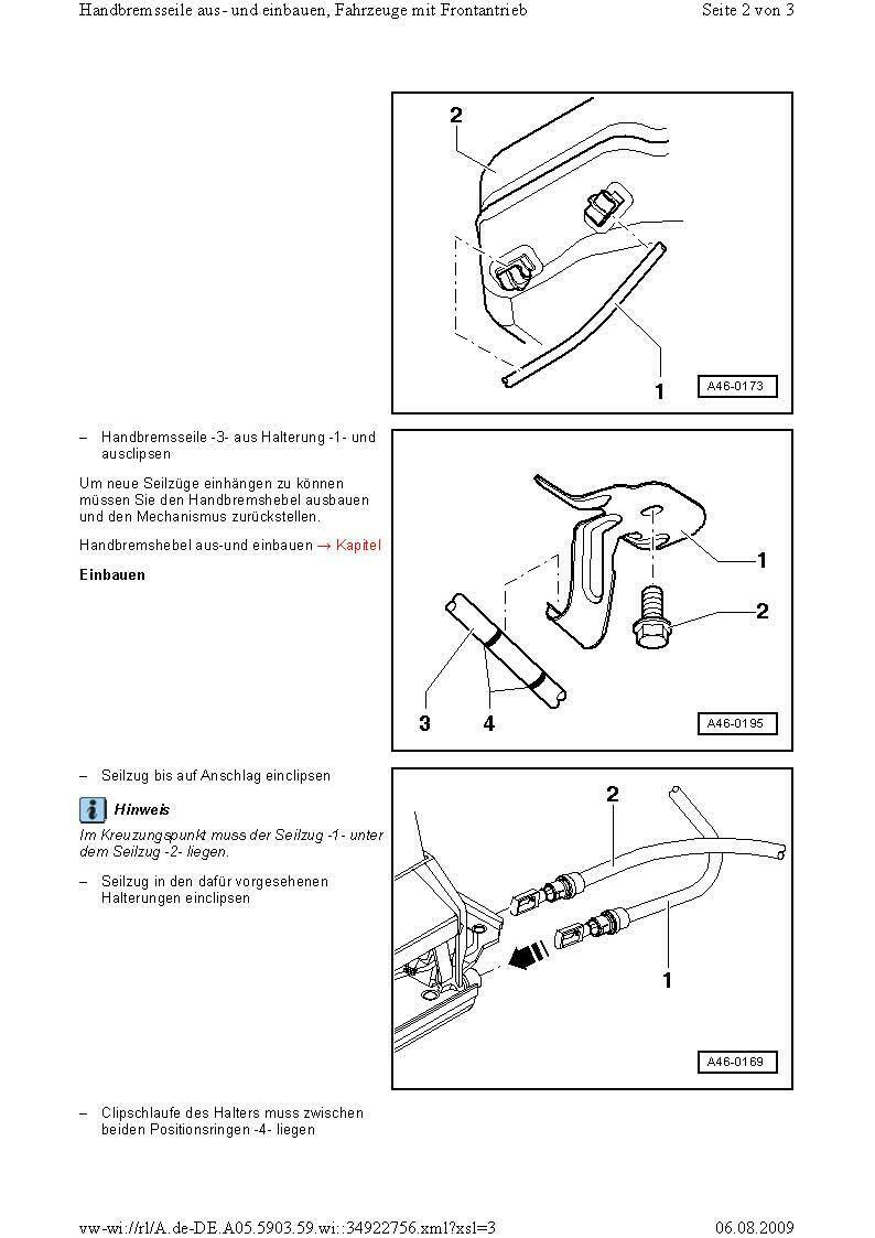 TÜV nicht bestanden.Festziehbremse linke Seite keine Wirkung...