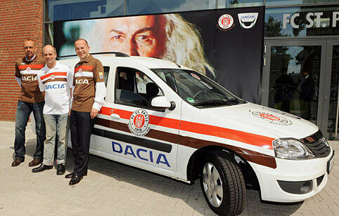 Dacia sponsert FC St. Pauli