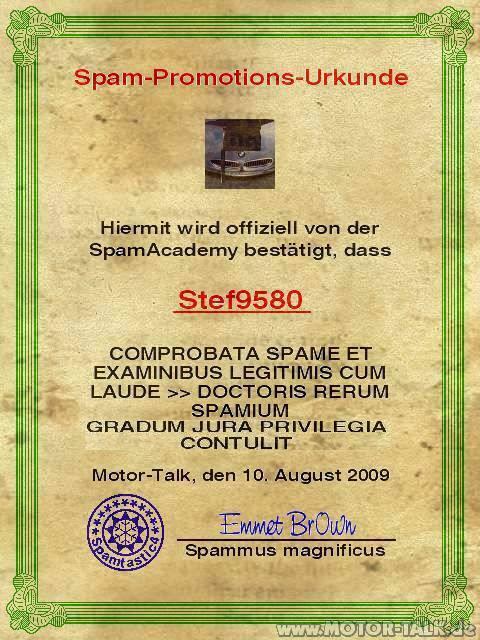 Werdet Diplom-Spammologe - Kommt zur SpamAcademy