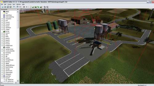 Ballenschredder-und-silos