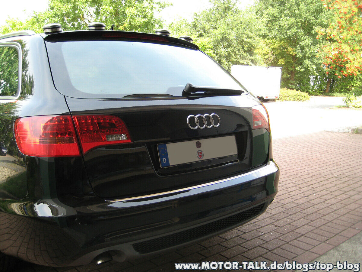 Umbau VFL Avant auf FL S-Line Heckschürze Avant