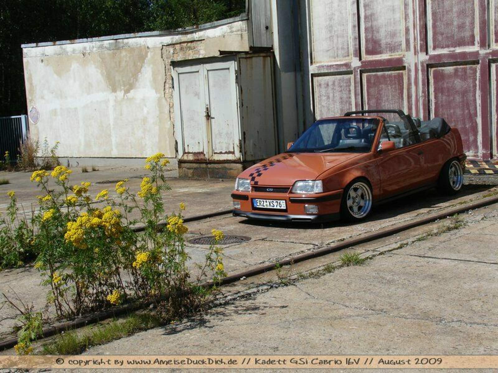 Kadett Cabrio - Oberbecken Markersbach