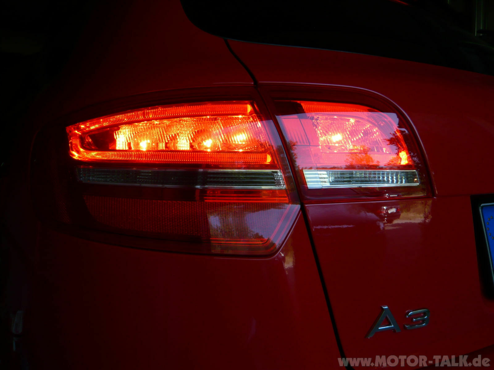 Einbauanleitung (Bilder) A3 Sportback Facelift Rückleuchten