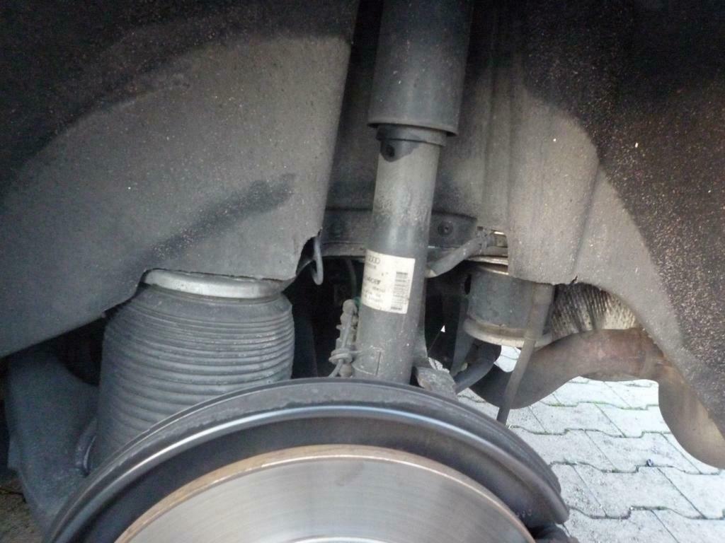 AAS Dämpfer schwitzt