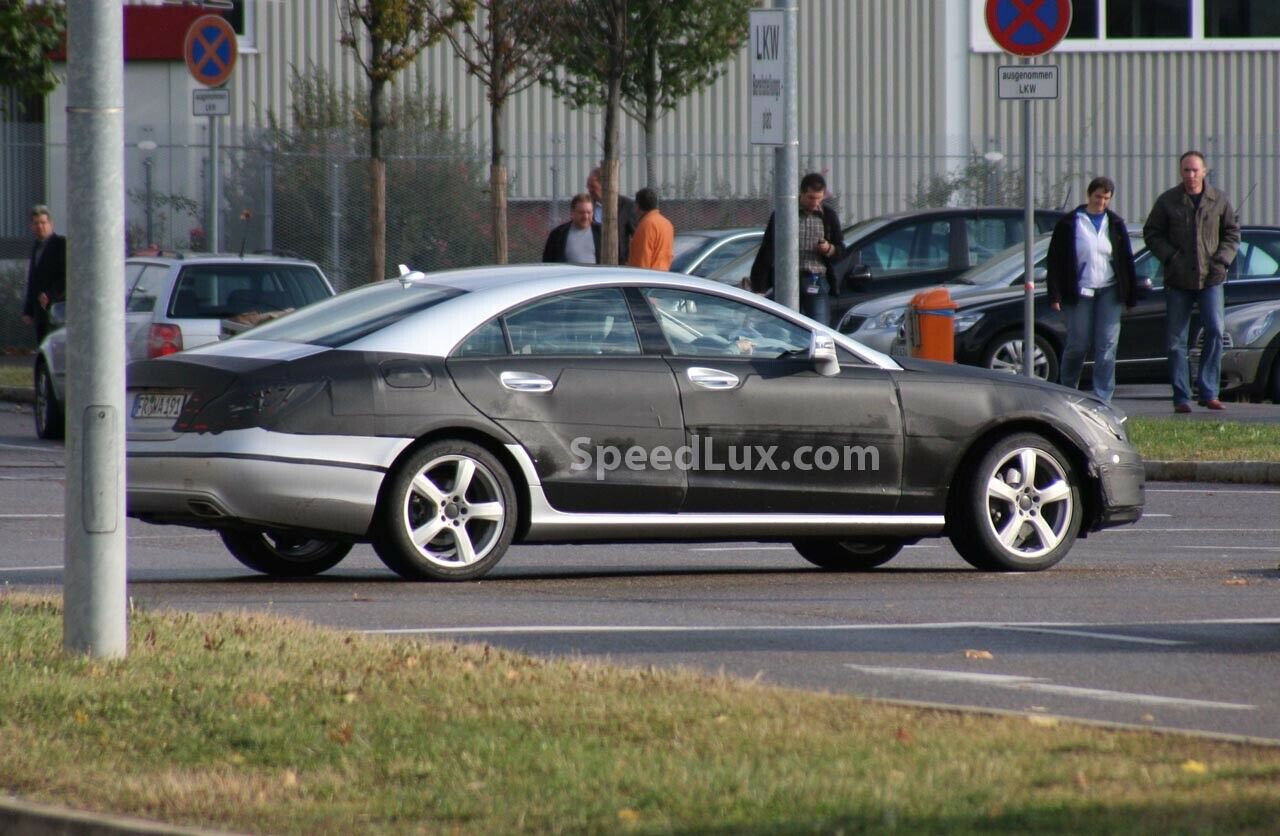 Erlkönig neue CLS-Klasse (C218)