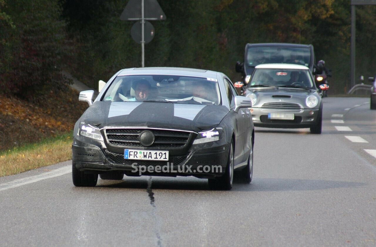 Erlkönig neue CLS-Klasse (C218)