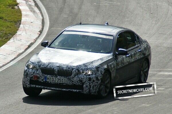 Erlkönig neuer BMW 5er (F10)