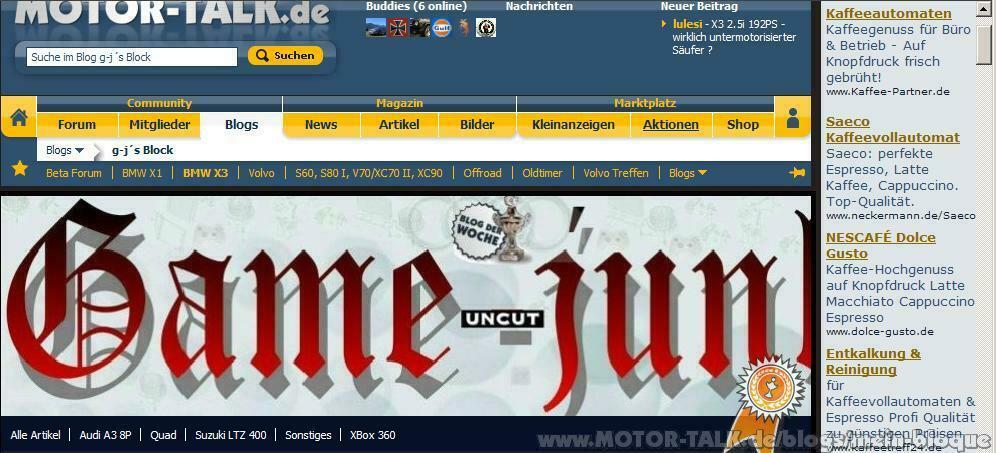 Werbebeeinflussungs-Mitmachbloque