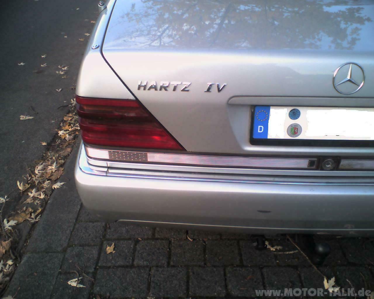 Typkennzeichnung am Heck