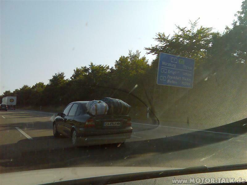 A4 unmöglich beladen