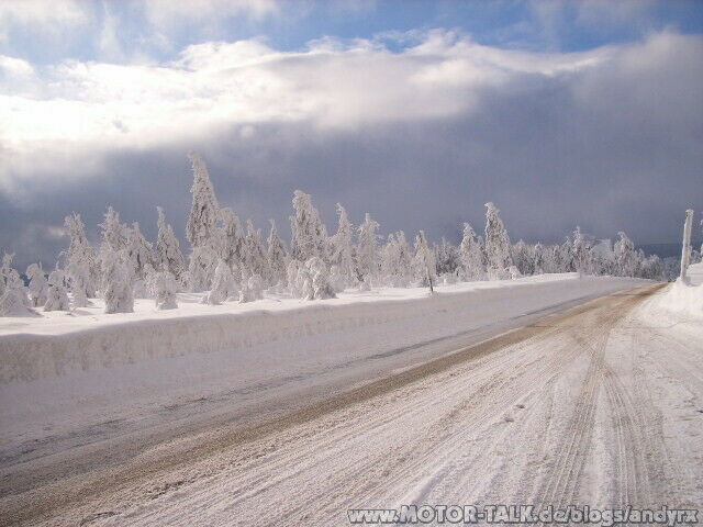 Winterpics->eure Autos im Schnee