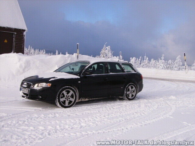 Winterpics->eure Autos im Schnee
