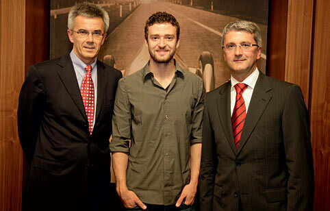 Audi verpflichtet Justin Timberlake