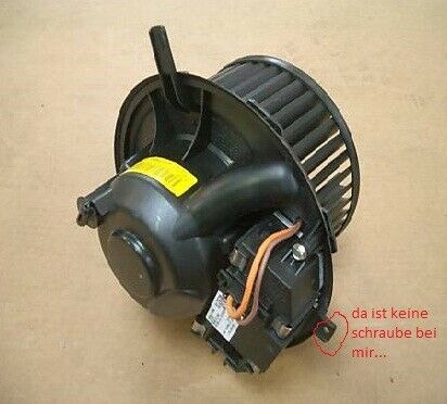 Lüftung Gebläsemotor brummt / vibriert spürbar