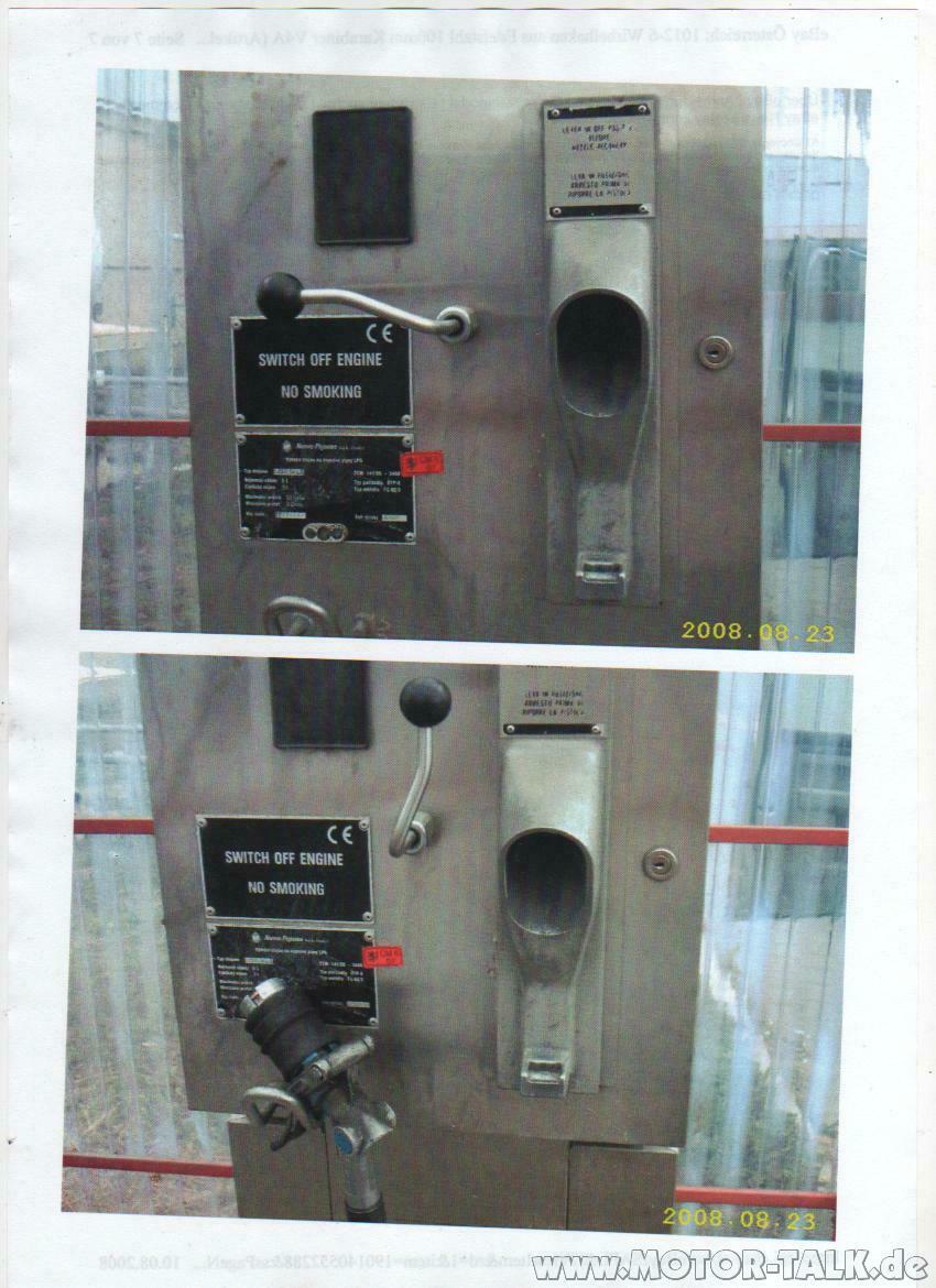 Komisches Werkzeug an Gastanke - wozu?