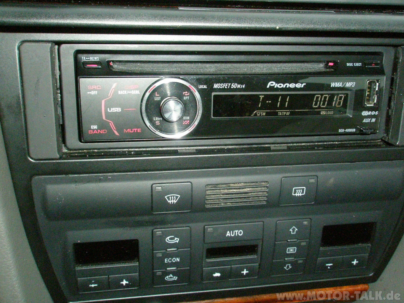 Audi A6 4b welches radio