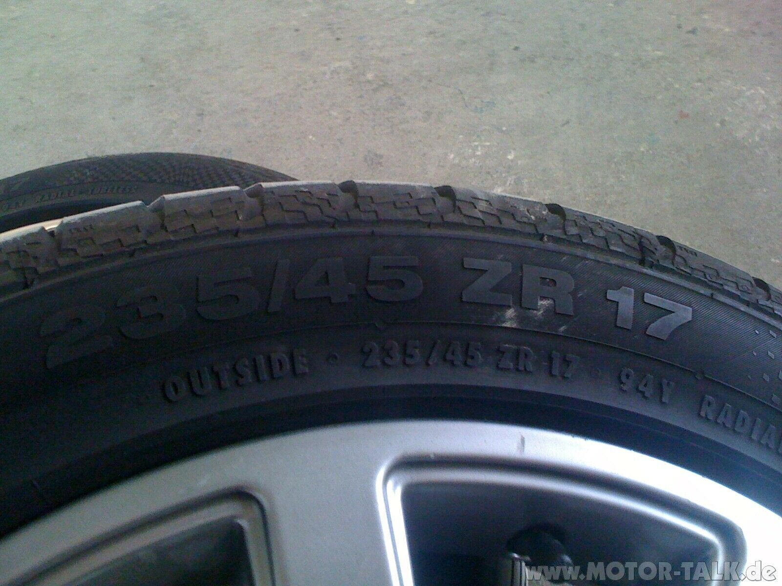 17 Zoll Alufelgen original vom A4 B7