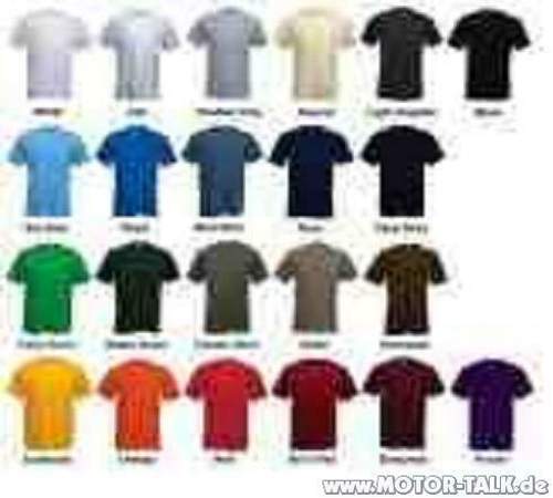 Shirtfarben