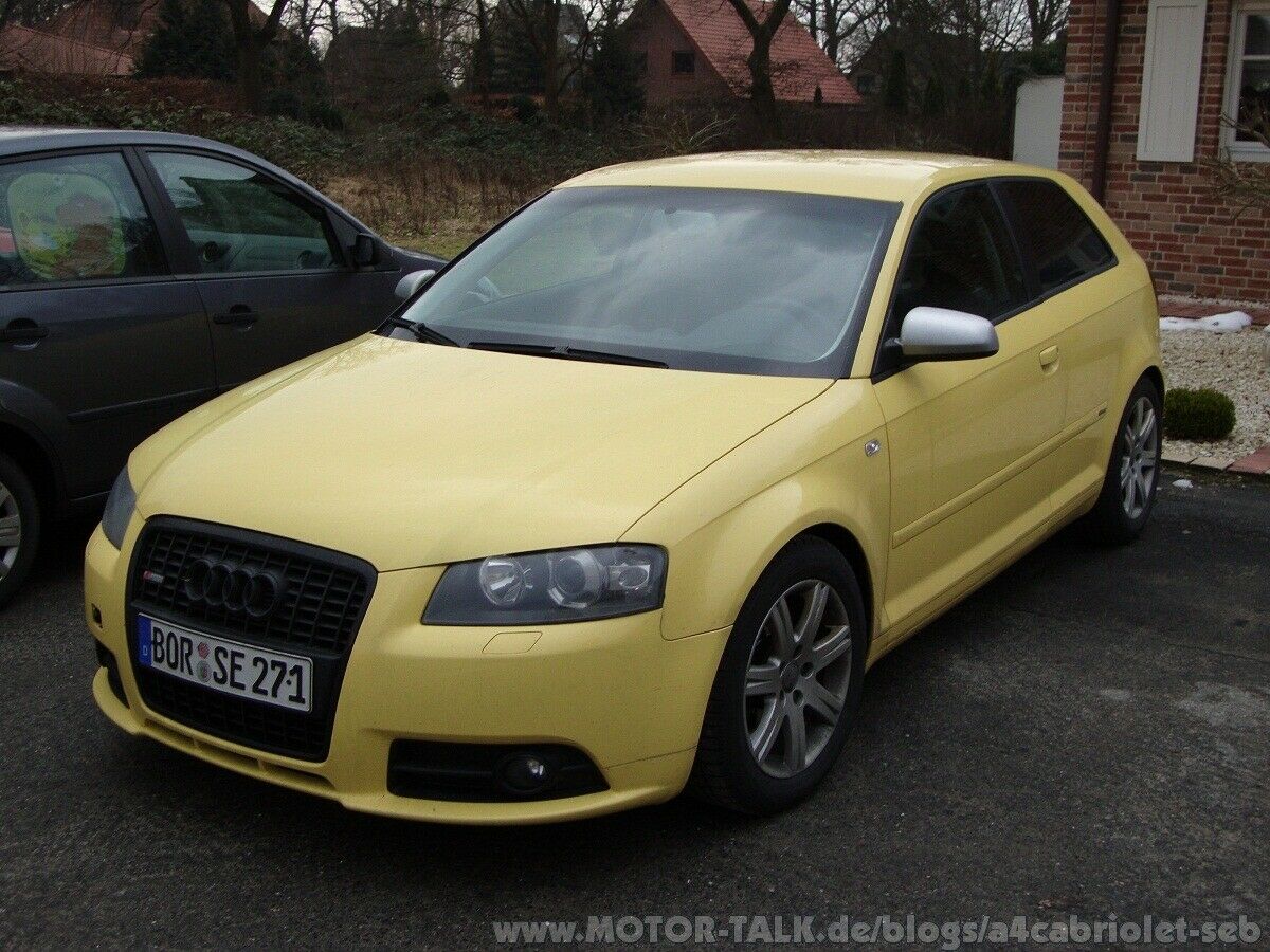 Audi A3 8P 2.0 TDI S-Line Umbau auf neue Front!
