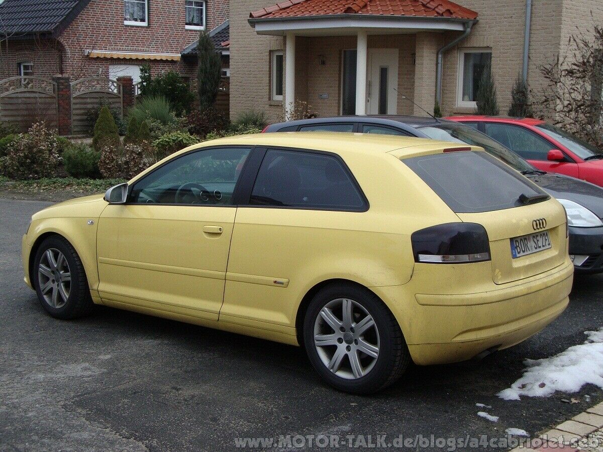 Audi A3 8P 2.0 TDI S-Line Umbau auf neue Front!