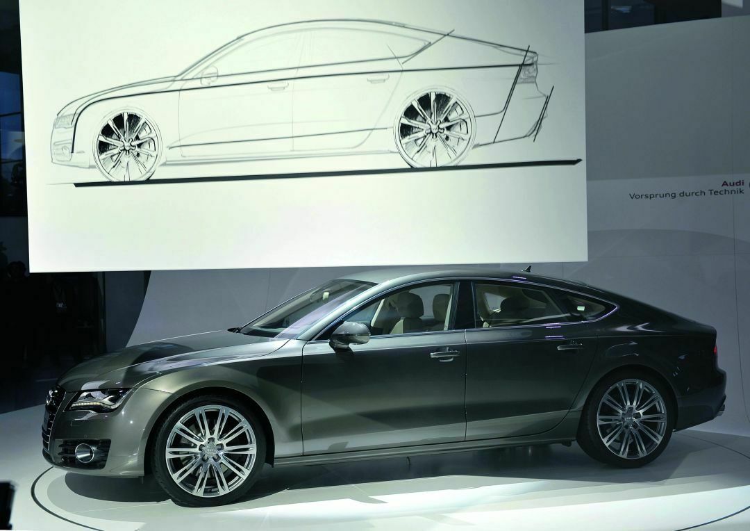 Weißes Papier: Die Entstehung des Audi A7 Sportback