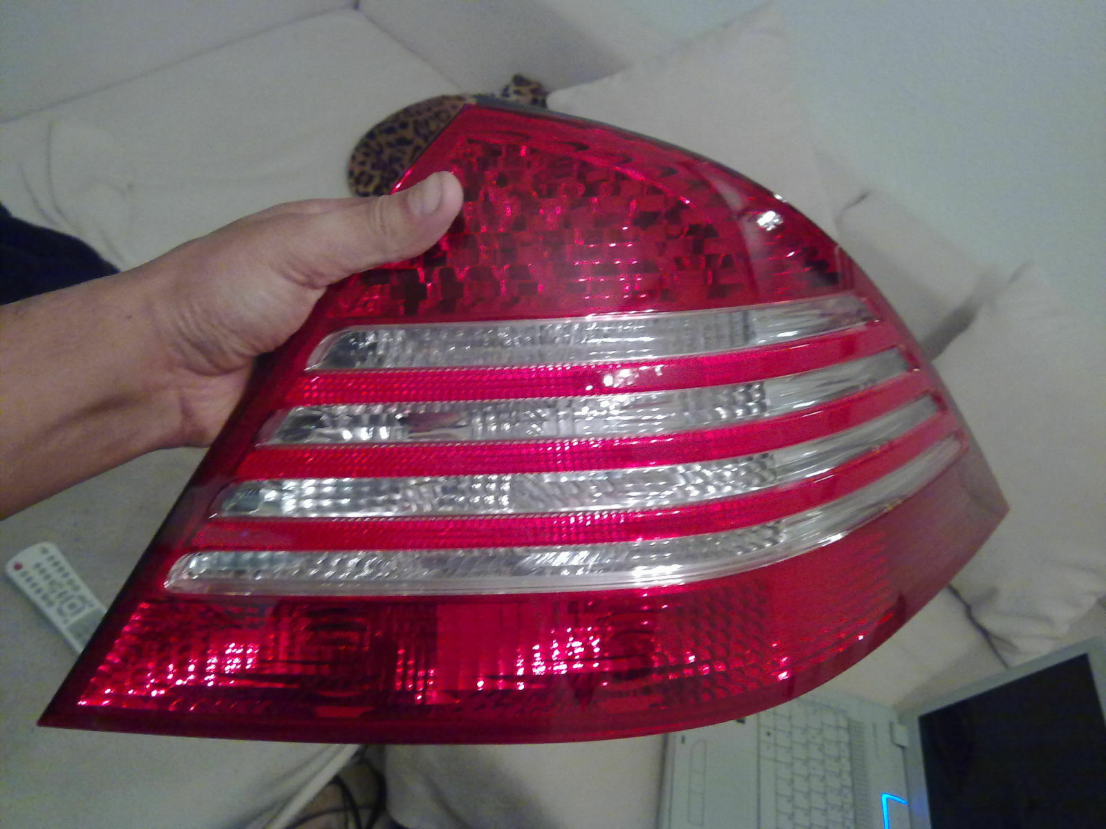C215 Facelift Rückleuchten bitte um einen Tip