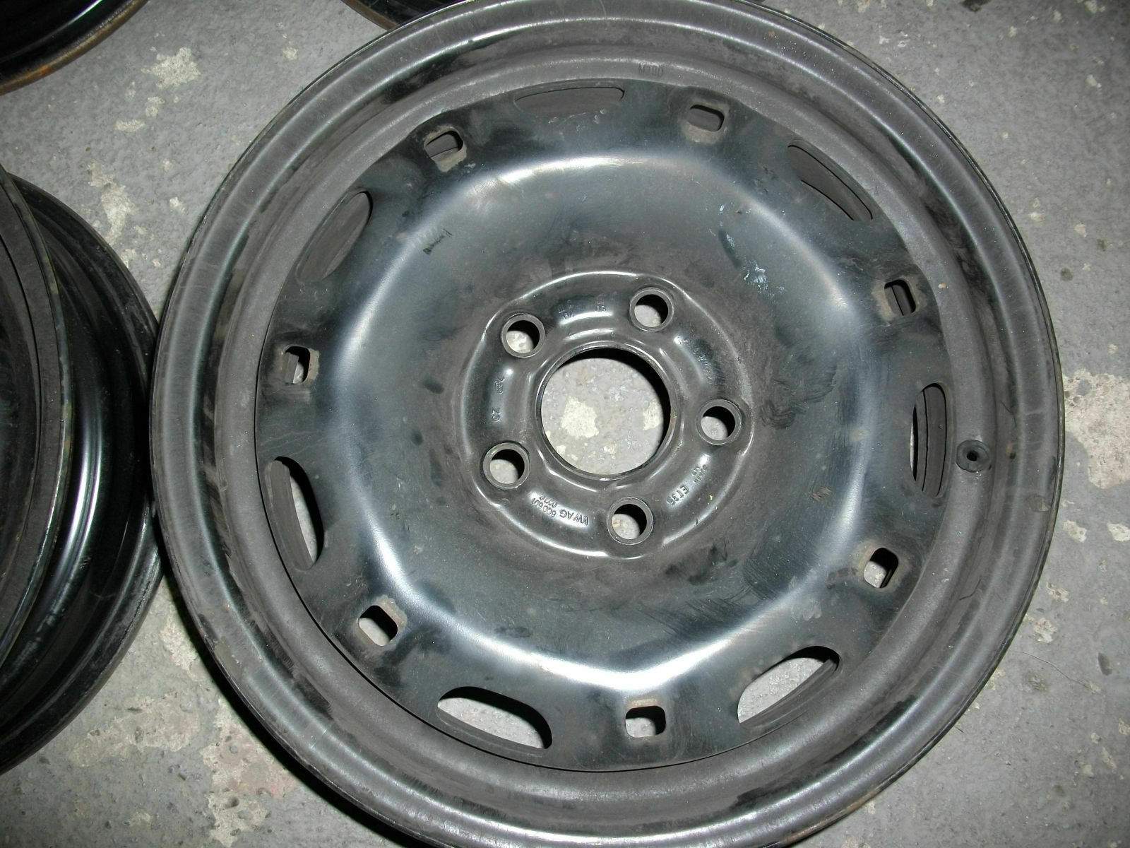4 Stahlfelgen 5Jx14 ET 35 VW, Skoda und Seat : Biete