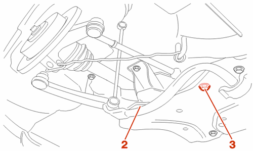 Befestigung-querlenker