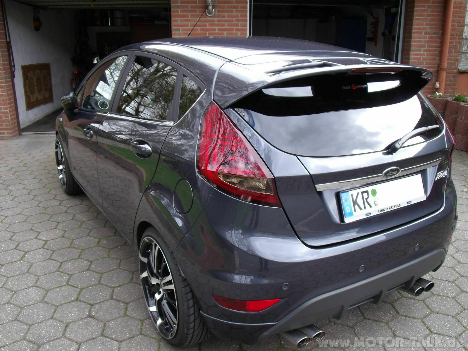 Getönte Rückleuchten