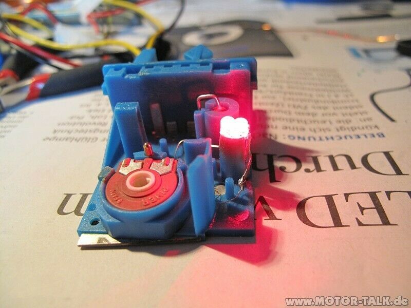 Beleuchtung Schalter Leuchtweitenregulierung