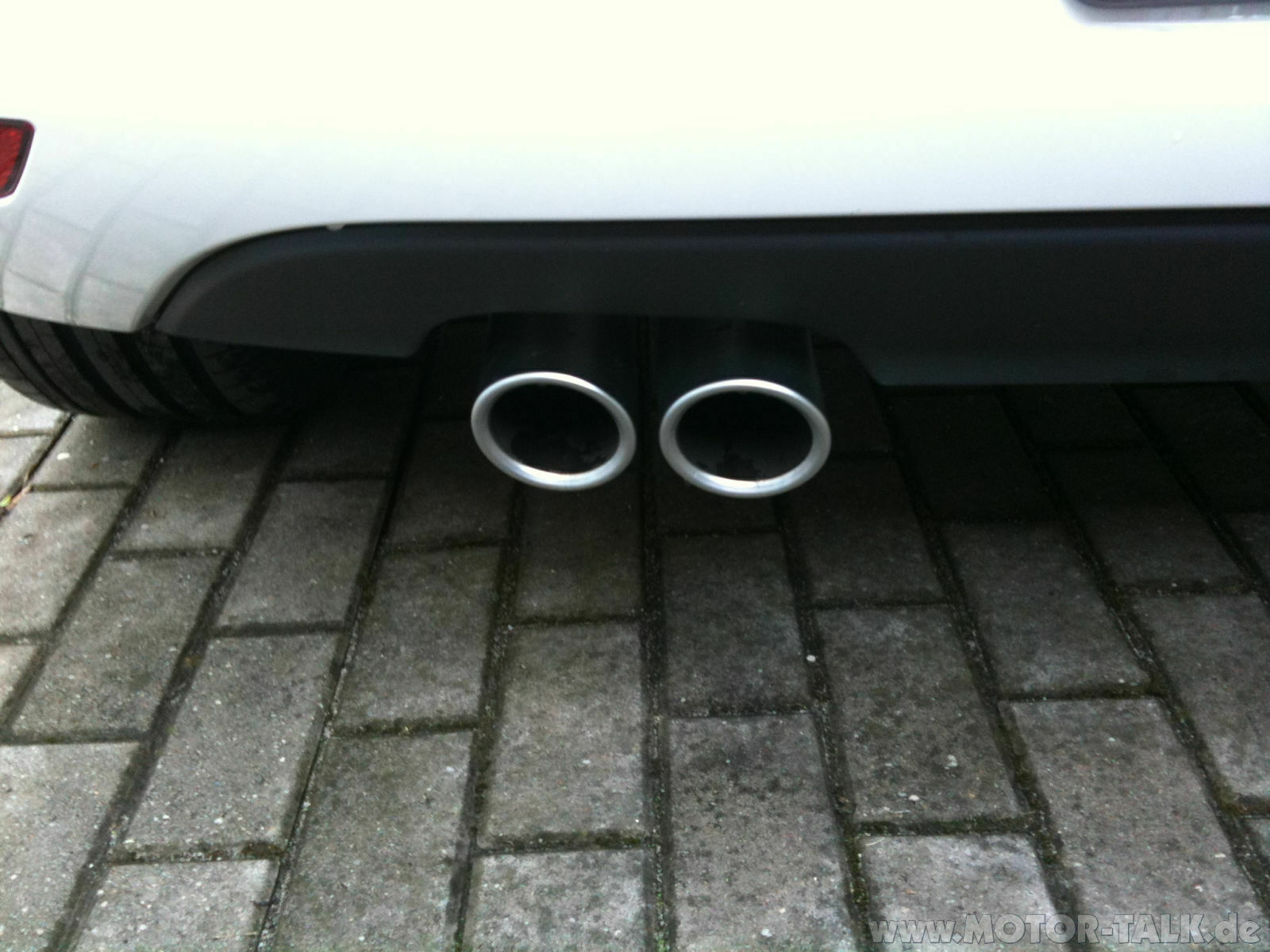 Chromblenden für die Endrohre des TSI / TDI