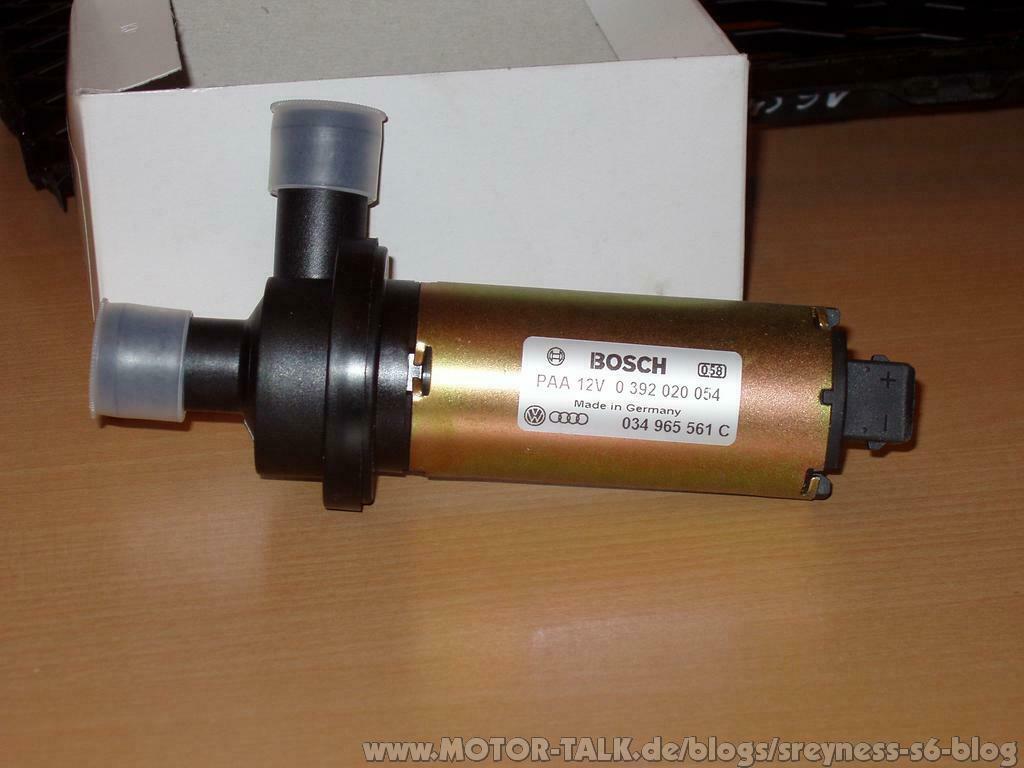 Audi S6 20V Zusatzwasserpumpe