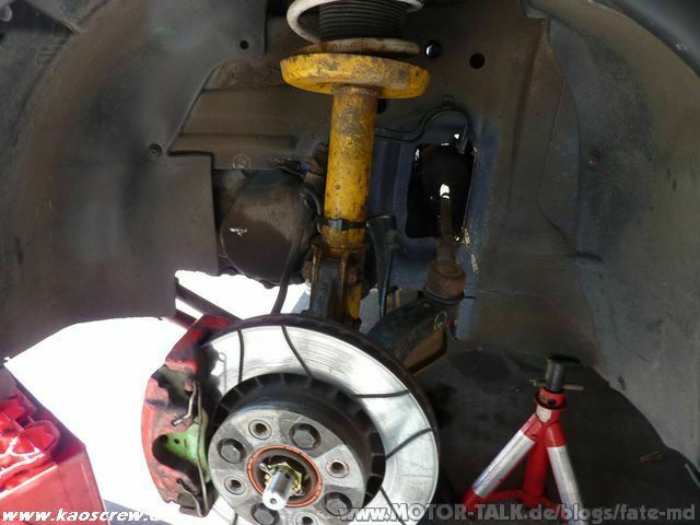 Achsmanschetten / Antriebswellengelenk wechseln (Corsa B / Tigra)