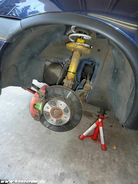 Achsmanschetten / Antriebswellengelenk wechseln (Corsa B / Tigra)