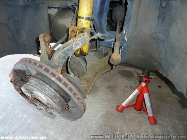 Achsmanschetten / Antriebswellengelenk wechseln (Corsa B / Tigra)