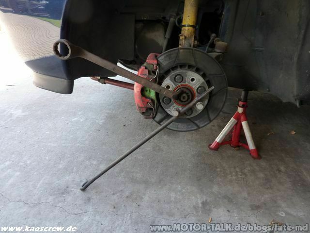 Achsmanschetten / Antriebswellengelenk wechseln (Corsa B / Tigra)