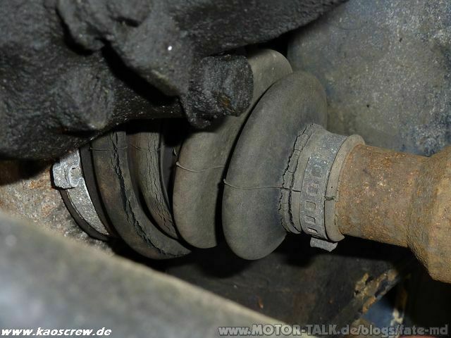 Achsmanschetten / Antriebswellengelenk wechseln (Corsa B / Tigra)