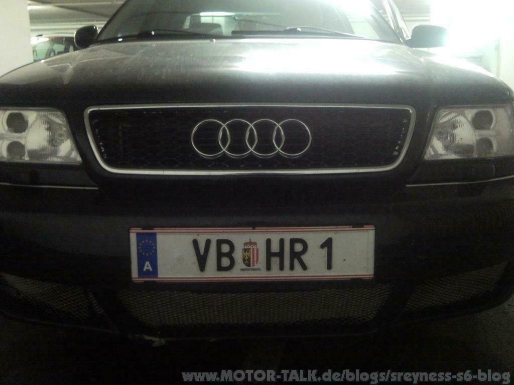 RS6-C4 Grill Probeeinbau